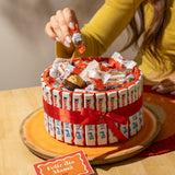 Tarta Kinder | Chocolates Día de la Madre