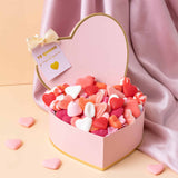 Caja de Corazón Rosa | Surtido de Gominolas